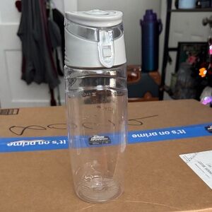 Bottle with Light Gray Lid